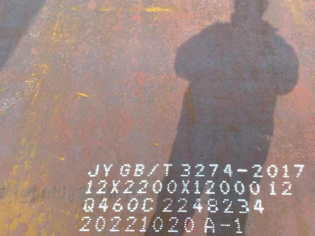 调楼镇Q460高强钢板